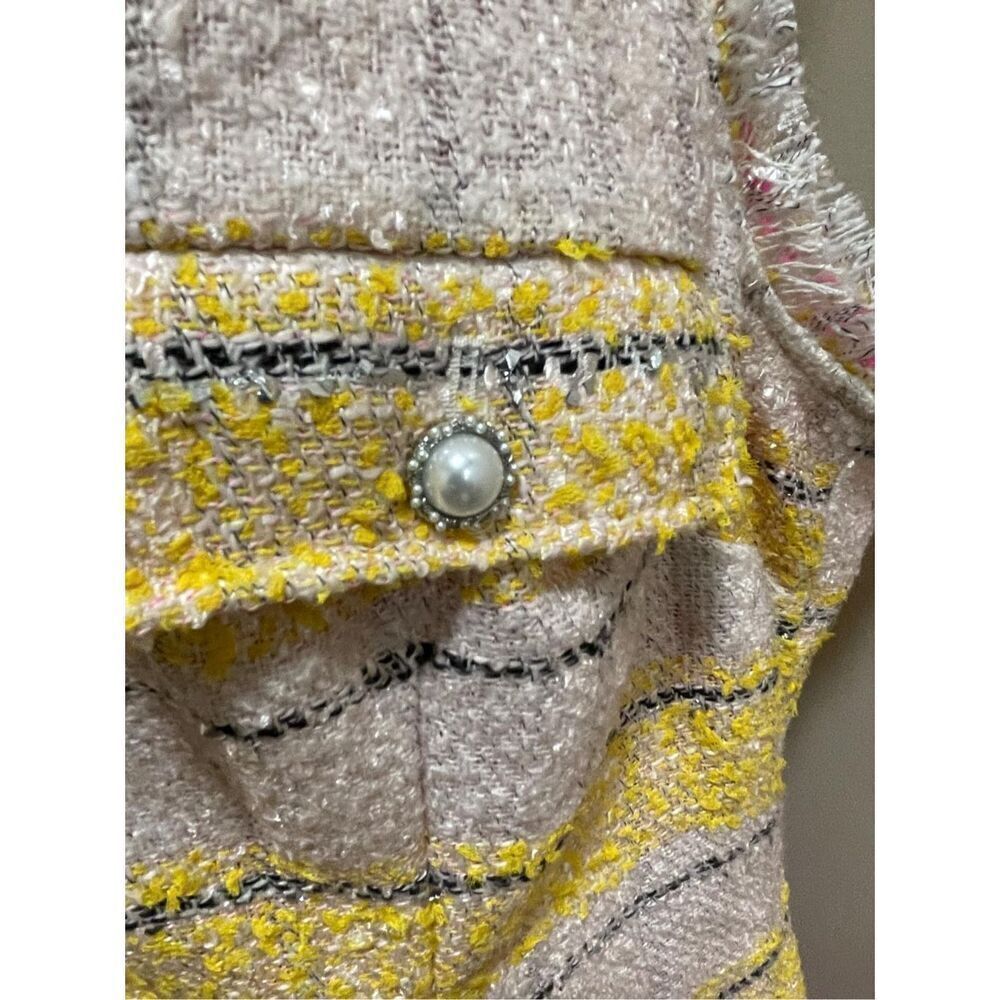 New Anthropologie x Maeve Sleeveless Tweed Mini Dress Size 22 - Picture 13 of 15